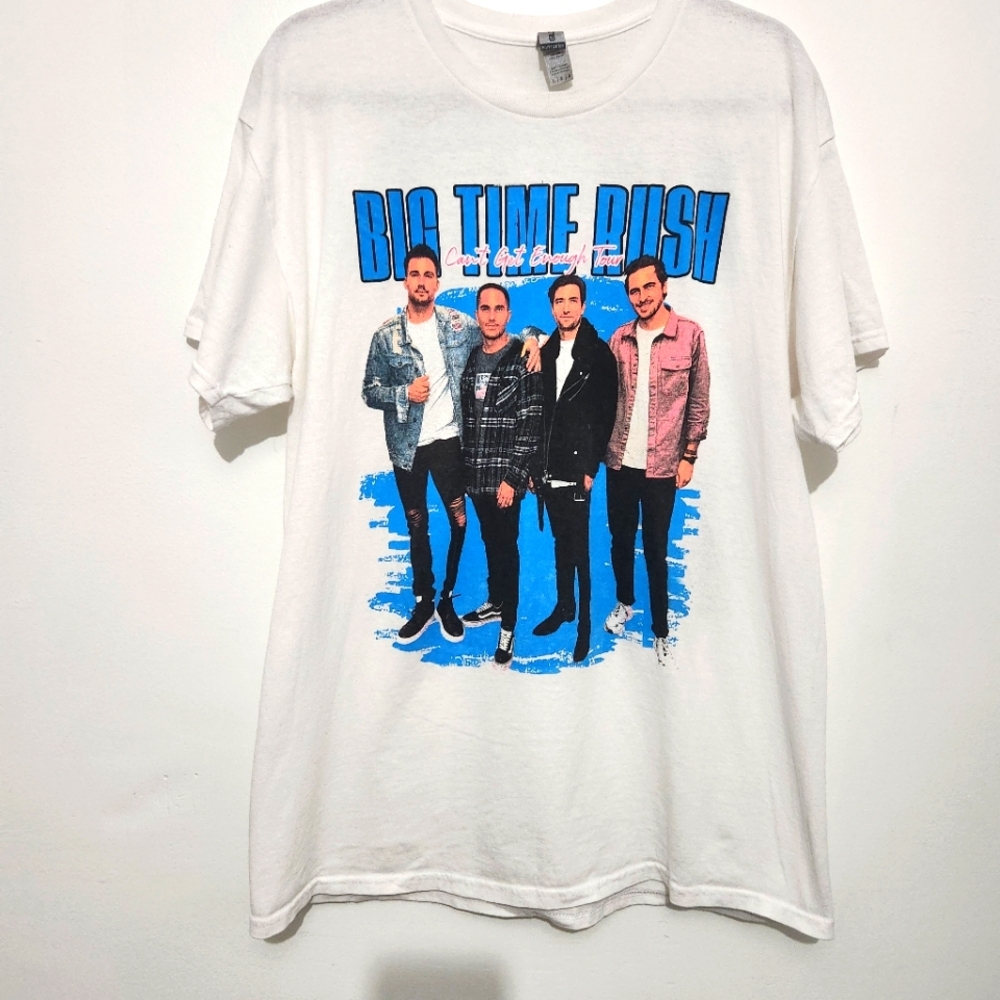 Big Time Rush Can’t Get Enough Tour 2023 T-Shirt Size L Band Concert